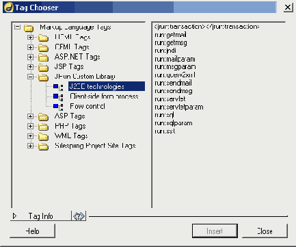   Tag Chooser