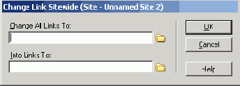   Change Link Sitewide